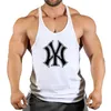 Herren Tank Tops Baumwolle Gym Shirt Sport Top Männer Ärmelloses Lauf Workout Training Fitness Stringer Weste 230627