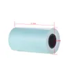 Roule 18 rouleaux autocollants imprimables rouleau Roll Direct Paper thermal Selfadhesive 57 * 30 mm pour le péripage A6 Imprimante thermique Paperang P1 / P2