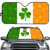 Schaduw Voorruit Zonnescherm Voor Auto Mode Ierland Vlag Merk Ontwerp Universele Voorruit Cover Duurzame UV Bescherming Zomer