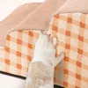 أثاث لأسرة القطط CAWAYI KENNEL رغوة الذاكرة للكلب أريكة سلالم الحيوانات الأليفة 234 خطوة لسلم منحدر صغير مستلزمات سرير مانع للانزلاق 230626
