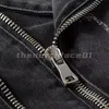 Erkek Ceketler Moda En Kaliteli Kot Ceket Rahat Hip Hop Tasarımcı Giyim Ünlü Giyim Artı Boyutu M-4XL