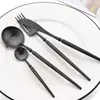 Dinnerware Sets 6Pcs Dinner Knife Set 304 Stainless Steel Steak Creative Cutlrty Silverware Western Flatware Kitchen Accessorie