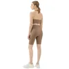 Cross-Border Halter Sports Underwear Feminino Back Fitness Roupas Colete com Almofada no Peito Roupas de Ioga Top Verão Sutiã Alça Espaguete