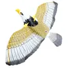 Garden Decorations Fake Flying Hawk Decoy Bird Herentrent Devices Scare Birds Away Repellent For Scarecrow Yard Repeller Eagle 230625