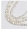 Naszyjniki z koralikami HNSP 8 mm 12 mm imitacja Pearl Nonkarzarka dla kobiet Mężczyzn Jewelarna Akcesoria 230613