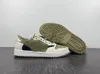 Skor 1S TRAVIS 1 Låg CACTSUS JACK TS Fragment Golf Neutral Olive Sneakers Big Size US13 EUR47.5