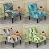 Chair Covers Armless Accent Slipper Chair Cover Elastic Sofa Stool Slipcover Jacquard Stretch Dining Couch Protector For Living Room Decor 230627
