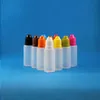 100 шт. 20 мл (2/3 унции) пластиковые бутылки-капельницы с защитой от детей колпачки советы LDPE для жидкости для электронных сигарет Fxnoq