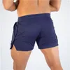 Pantaloni da uomo con cavallo aperto Pantaloncini da corsa sexy Sport da jogging Fitness Mini pantaloni senza cavallo Jeans per sesso all'aperto gay Cerniera nascosta