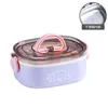 Dinnerware Sets Portable Lunch Box Children Student Bento Outdoor Picnic Fruit Storage Containers Kitchen Accessories