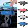 Auto Telefoon Houder Voor Iphone 12 12 13 Pro Max Mini Xr 7 8 Air Vent Mount Voor Samsung xiaomi Huawei Smartphone Stand Zwart Blauw