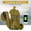 Multi-function Bags Tactical Messenger Bag Military Sling Shoulder Bag Crossbody Bag Men's Outdoor Travel Messenger Bag with USB Charger Hiking BagHKD230627