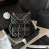 10a designer ryggsäck handväskor kvinnor äkta kaviar läder ryggsäck stil skolväska resor ryggsäckar väska sport utomhus förpackningar väskor 26 cm med original låda