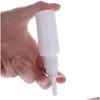 Anahtar Yüzükler 1 Adet Beyaz Vakum Plastik Burun Sprey Şişeleri Pompa Burun Sis Mist Şişe Tıbbi Ambalaj Için 5 Ml 10 Ml 15 Ml Dhrxt