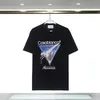 Herrendesigner T -Shirts Luxus T -Shirt Casablanca für Männer Top übergroß