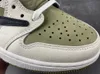 Jumpman 1S TS X 1 Low Mens Shoes Golf Black Olive Designer Shoes Fuxury Outdoor Sneakers Six Top Size Size