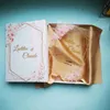 Cintres Racks 10 pcs Super Nice 15 ans Cartes D'invitation D'anniversaire Personnalisé Rose Fleur Bébé Baptême Invitations x0710