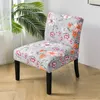 Fodere per sedie Accent Fodera per sedia senza braccioli Bohemian Single Sofa Chair Slipcovers Nordic Stretch Chair Seat Covers Elastic Couch Protector Covers 230627