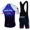 Ensembles de maillots de cyclisme QUICK STEP Team Hommes Ensemble de maillots de cyclisme Vêtements de cyclisme d'été Vêtements de vélo VTT Uniforme Maillot Ropa Ciclismo Costume de vélo 230626