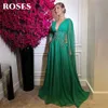 Urban Sexy Dresses Green Beach Evening Embroidery Charming Prom Dress Chiffion Party For Woman Custom Made vestidos de noche 230627