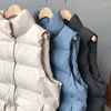 Gilet caldo in piumino da donna Cappotti lunghi e medi in cotone per abiti Donna Inverno 2023 Cappotto da pane tinta unita