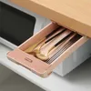 New Desktop Table Storage Drawer Case Hanging Paste Table Bottom Sundries Container Finishing Box Office Stationery Storage