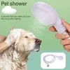 Multifunctionele Huisdier Douchekop Wassen Sprinkler Douche Draagbare Handheld Splash Douche Voor Hond Kat Douche Huisdier Bad Gereedschap