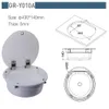 Round White Acrylic Sink Basin With Lid 430*140mm Boat Caravan Camper GR-Y010A