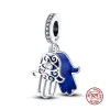 Ciondoli in argento sterling 925 per la creazione di gioielli per perline Pandora Bracciale House Car Train Plane Series charm set