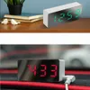 New Gifts For Children Mini Led Mirror Table Clock Decorative Clock Travel Clock Usb Pluggable Digital Alarm Clocks Digital Display