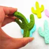 Soothers Teethers Chenkai 10PCS BPA Free Silicone Cactus Teether Pendant Nursing Jewelry Necklace DIY Cacti Crib Baby Pacifier Dummy Teething Toy 230626