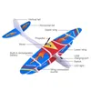 Flygplan Modle Hand Throwing Glider Airplane Capacitor Electric Aircraft Foam Plane Outdoor Toy Est Diy Glider Foam RC Drone Födelsedagspresenter 230626