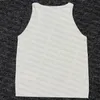 Modepärlor Tanks Top Women Knits Tops Summer Breattable Tank Tops Sport Gym Vest