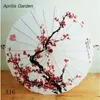 Guarda-chuva de tecido de seda guarda-chuva feminino flor de cerejeira japonesa dança antiga decorativa estilo chinês papel a óleo 230626