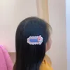Söta flickor stickade hårklipp Cartoon Kuromi Headrope Girl Ornaments Bangs Claw Accessory Styling Frisör Makeup Tools 2158