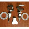 2 Pcs Toilet Cover Hinges Toilet Seat Fix Fitting Stainless Steel Back To Wall Replacement Hinges Mounting Fittings Replacement