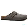 Designer Sandales Hommes Femmes Diapositives en microfibre Sliders Boston Soft Mules Footbed Clogs