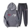 Luxuriöse Trapstar Designer-Herren-Trainingsanzüge für Damen, bedruckte Buchstaben mit Kapuze, Sweatshirts, Sweatsuit, lockere Passform, lässig, Sport, Laufen, verdickte Thermo-Trainingsanzüge