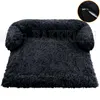 Cat Beds Furniture Large Dogs Sofa Bed Pet Dog For Calming Warm Nest Washable Soft Protector Mat Blanket 230626