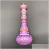 Dekorativa föremål Figurer Jeannie Bottle Mirrored Rich Purple I Dream Of Genie Draca Harts Handicraft Ornament Drop Delivery Ho DH46L