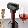 Copos de vinho rolha elétrica a vácuo economizador de garrafa automático reutilizável ferramenta de barra para manter a frescura 230627