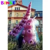 Nadmuchiwane bramkarze huśtawki playhouse 10ft13ft16ft pełny druk Giant Octopus Macki nadmuchiwane ramiona do budynku dekoracja reklamy 230626