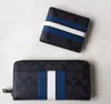 26072 26070 Varsity Stripe Men Women Long Short Wallet Purse Dompet Lelaki Wanita