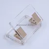 Punch Paper Punch Circle Double Hole Punches pour le scrapbooking Punchs Cutter Tools Notebook Punch Office Paper Hole Punch