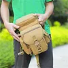 Многофункциональные сумки Военная талия Fanny Pack Оружие Тактика Ride Leg Bag For Men Водонепроницаемая сумка для бедер Drop Utility Многоцелевой набедренный ременьHKD230627