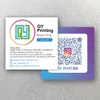 Cartes livraison gratuite Impression personnalisée Nom de l'entreprise Instagram Style Cards de visite 90x54mm 70x70mm 100 pièces Pack