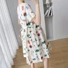 Dress Maternity Dress Summer New Shortsleeved Midlength Floral Skirt Loose Korean Version of Maternity Dress Spring and Summer