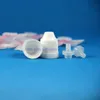 15ML 100PCS / LOT Bottiglie contagocce in plastica LDPE di alta qualità con tappi per tappi sicuri a prova di bambino Suggerimenti per vapori sicuri Flacone comprimibile capezzolo corto Opirx