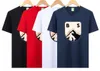 2023 Tasarımcı Sthirts Erkek Moda Kıyafetleri Yüksek Kaliteli Gömlek İş Gündelik Fit Üst yaka Çift İplik Mektubu Baskı Pamuk M-XXXL Kısa Kollu Lüks Erkekler Giyim