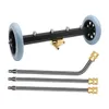 Car Washer Pressure Undercarriage Cleaner 1/4 Quick Connector With Straight Extension Rod For Washing Deck